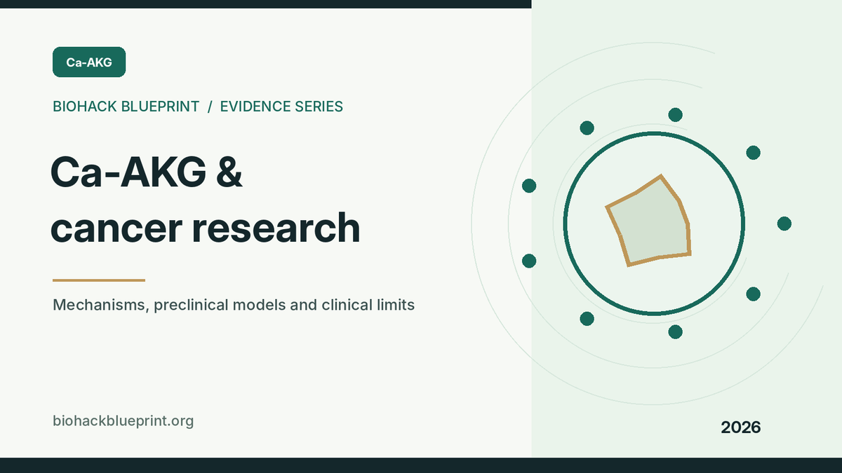 Ca-AKG and cancer research — editorial abstract cellular illustration