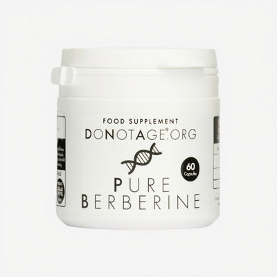 DoNotAge Pure Berberine bottle, 60 capsules